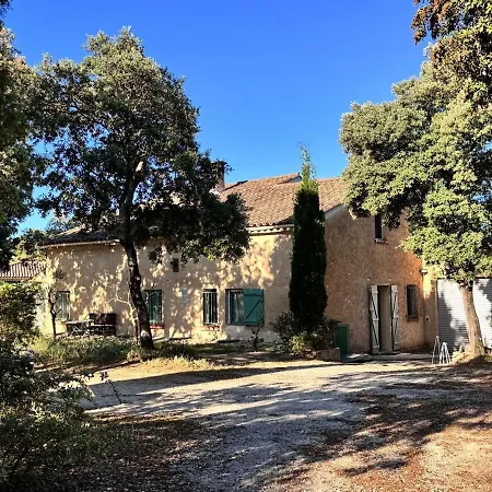 Villa Maison De Charme Uzes Piscine 6 A 7 Personnes En Pleine Nature Saint-Siffret